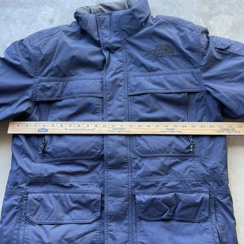 The North Face Men's McMurdo‎ Parka Navy Size L Goose Down 550 Dryvent Jacket
